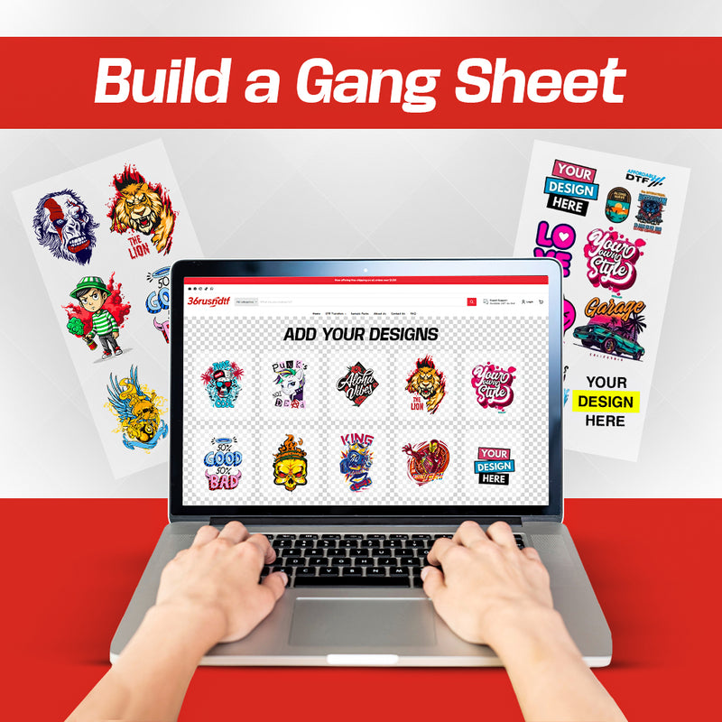 36Rush DTF Gang Sheet Builder